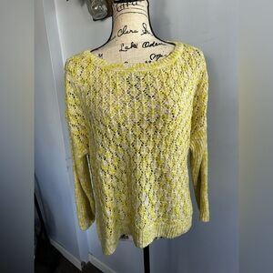 Evri open knit sweater crochet coastal hippie indie bohe cruise cottage core